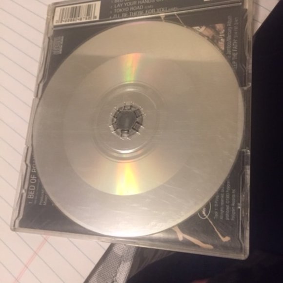 Bon Jovi BED OF ROSES CD SINGLE - Picture 2 of 2